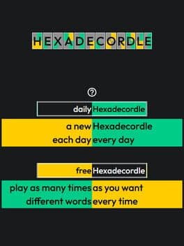 Hexadecordle cover art