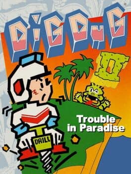 Dig Dug II: Trouble in Paradise cover art