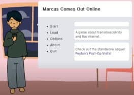 Marcus Comes Out Online cover art