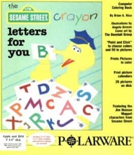 Sesame Street Crayon: Letters For You cover art