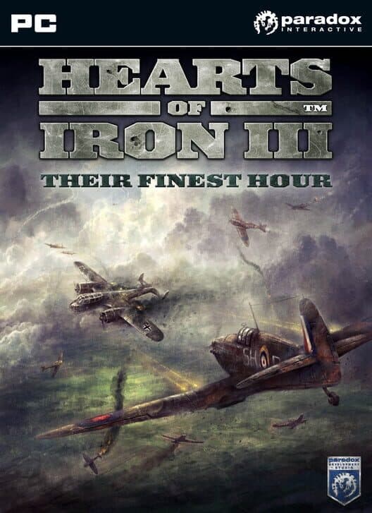 Hearts of Iron III: Their Finest Hour cover art