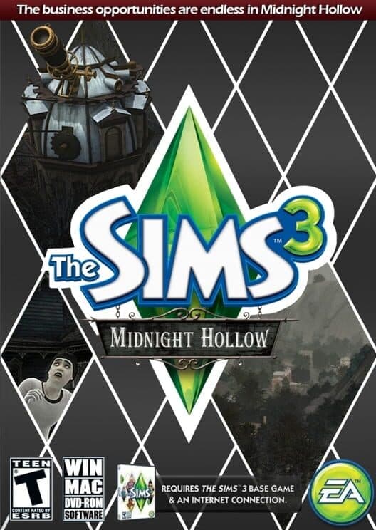 The Sims 3: Midnight Hollow cover art
