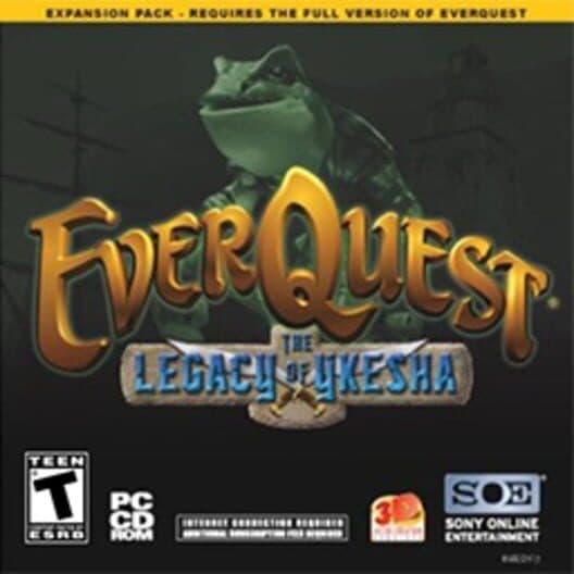 EverQuest: The Legacy of Ykesha cover art