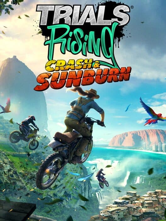 Trials Rising: Crash & Sunburn cover art