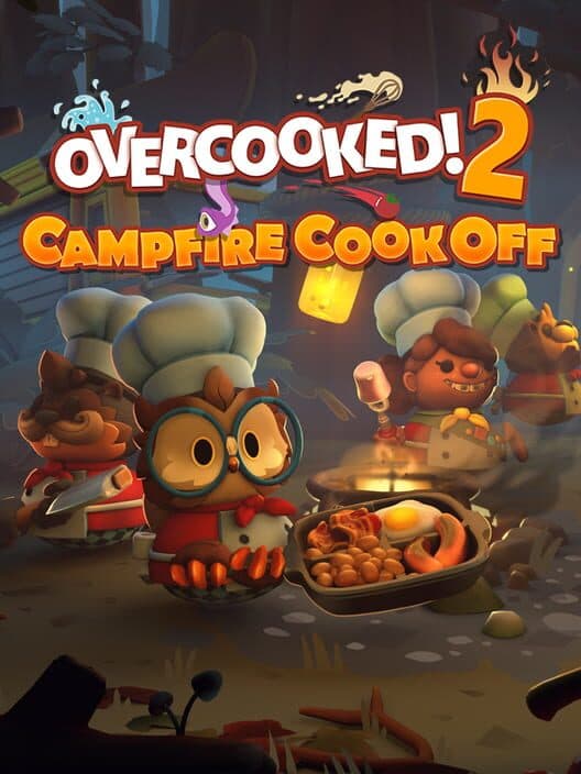 Overcooked! 2: Campfire Cook Off cover art