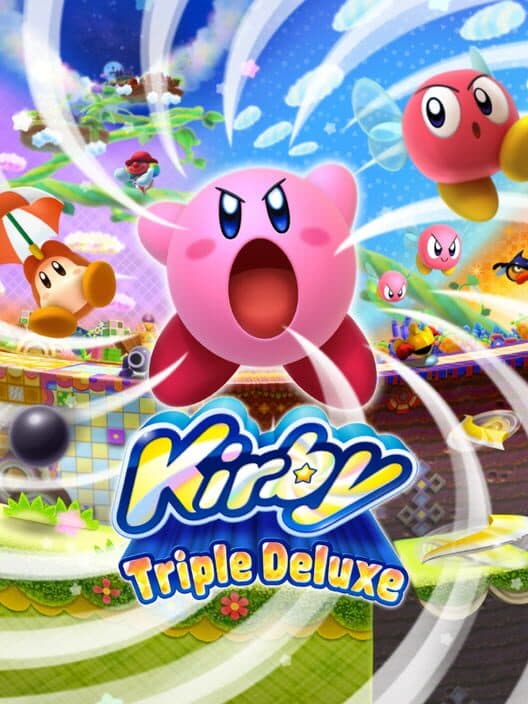 Kirby Triple Deluxe cover art