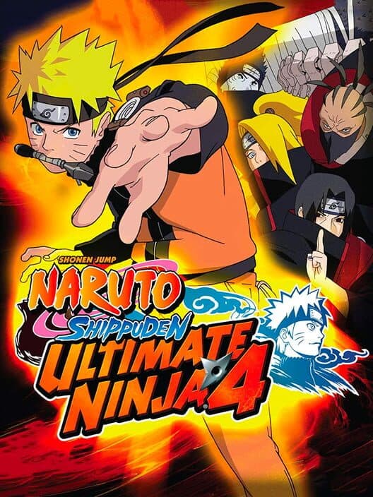Naruto Shippuden: Ultimate Ninja 4 cover art