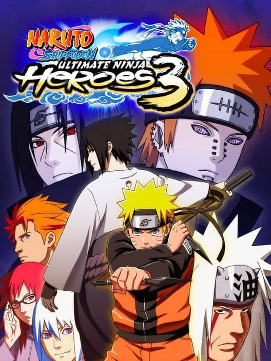 Naruto Shippuden: Ultimate Ninja Heroes 3 cover art