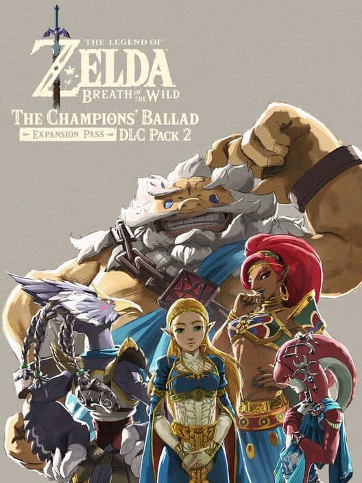 The Legend of Zelda: Breath of the Wild - The Champions' Ballad cover art