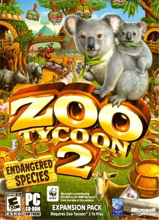 Zoo Tycoon 2: Endangered Species cover art