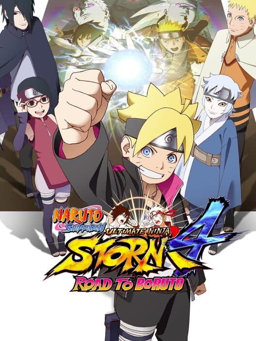 Naruto Shippuden: Ultimate Ninja Storm 4 - Road to Boruto cover art