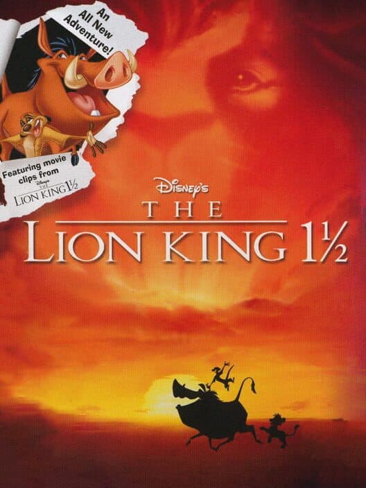 Disney's The Lion King 1 1/2 cover art
