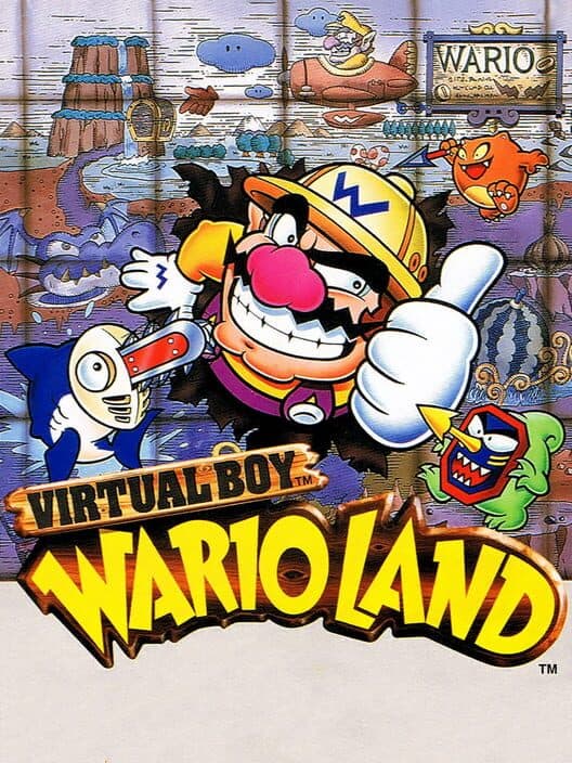 Virtual Boy Wario Land cover art