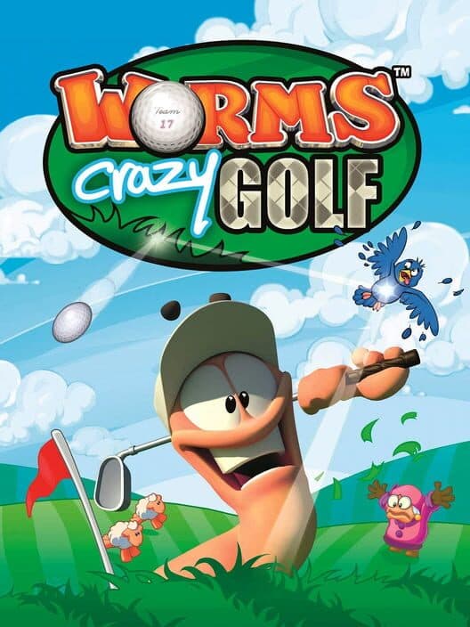 Worms Crazy Golf cover art