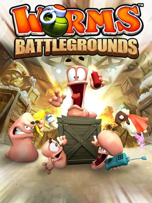 Worms Battlegrounds cover art