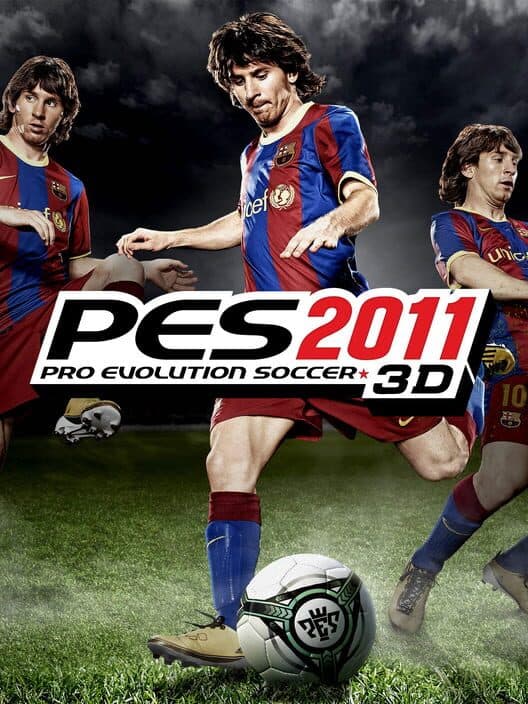 Pro Evolution Soccer 2011 3D cover art