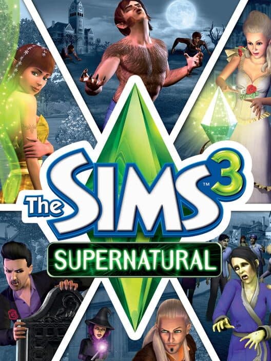 The Sims 3: Supernatural cover art