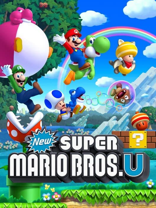 New Super Mario Bros. U cover art
