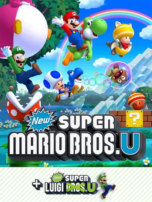 New Super Mario Bros. U + New Super Luigi U cover art