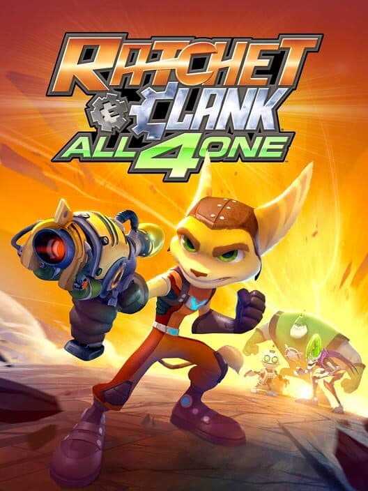 Ratchet & Clank: All 4 One cover art