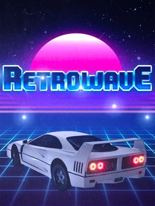 Retrowave cover art