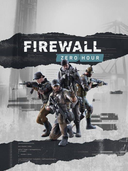 Firewall Zero Hour cover art