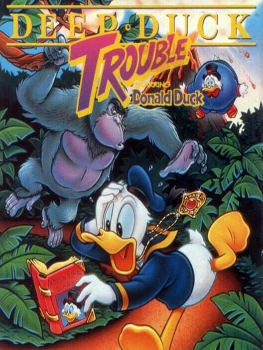 Deep Duck Trouble Starring Donald Duck cover art