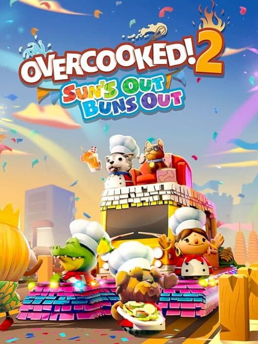 Overcooked! 2: Sun's Out Buns Out cover art