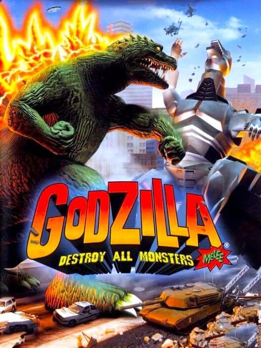 Godzilla: Destroy All Monsters Melee cover art