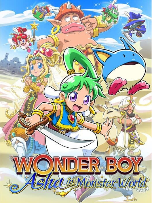 Wonder Boy: Asha in Monster World cover art