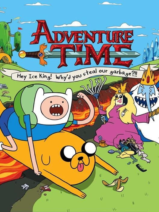 Adventure Time: Hey Ice King! Why'd You Steal Our Garbage?! cover art