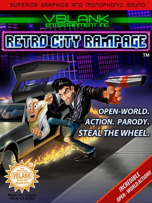 Retro City Rampage cover art