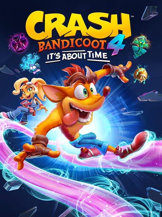 Crash Bandicoot 4: It's About Time cover art
