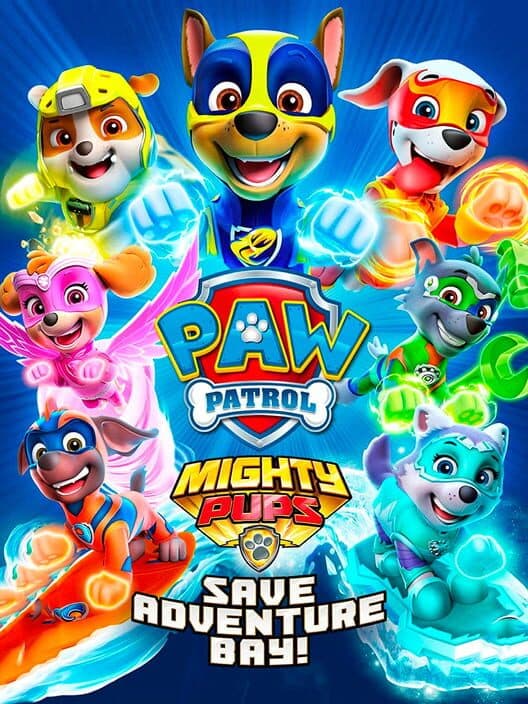 PAW Patrol Mighty Pups: Save Adventure Bay! cover art