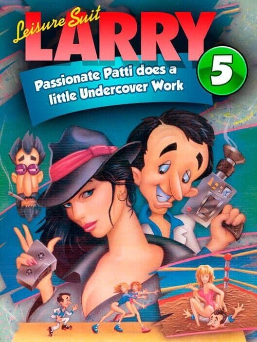 Leisure Suit Larry 5: Passionate Patti Does a Little Undercover Work cover art