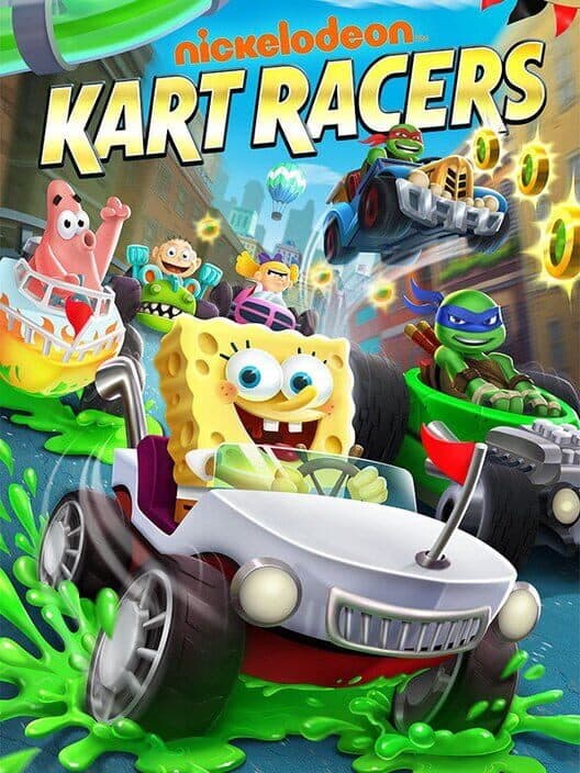 Nickelodeon Kart Racers cover art