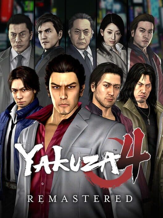 Yakuza 4 Remastered cover art