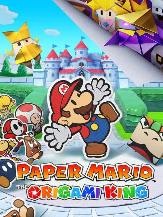 Paper Mario: The Origami King cover art