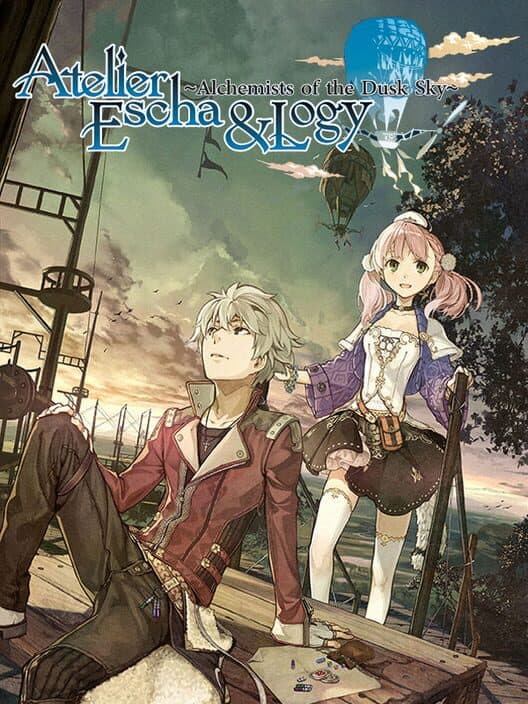 Atelier Escha & Logy: Alchemists of the Dusk Sky cover art
