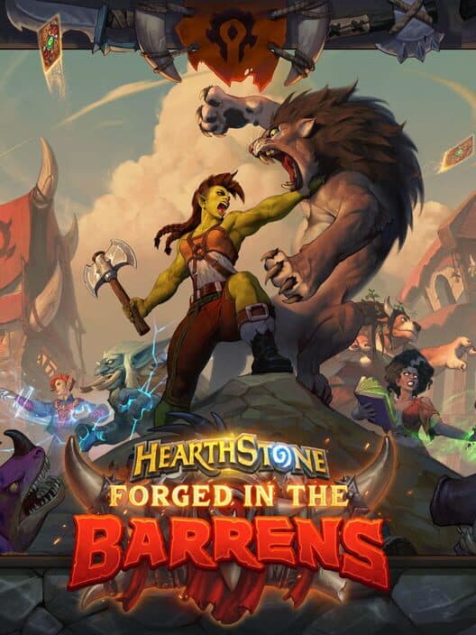 Hearthstone: Forged in the Barrens cover art