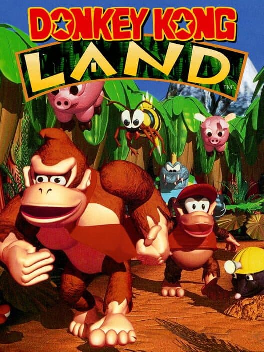 Donkey Kong Land cover art