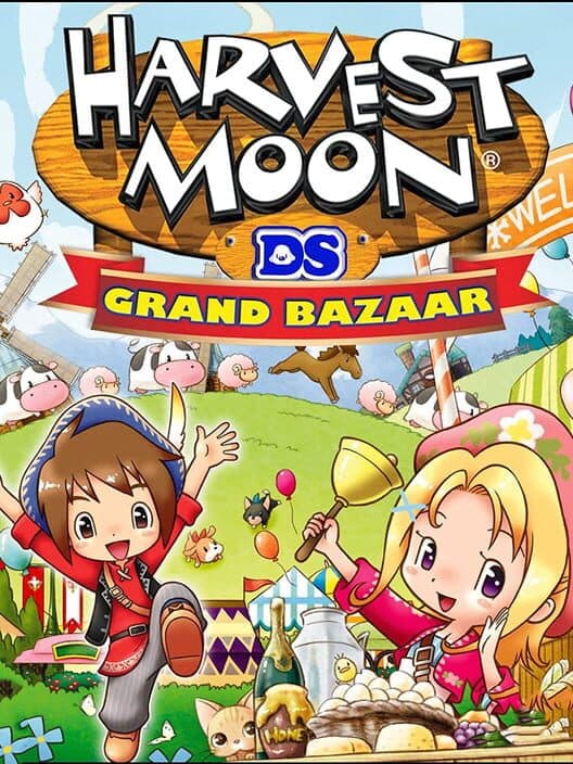 Harvest Moon DS: Grand Bazaar cover art