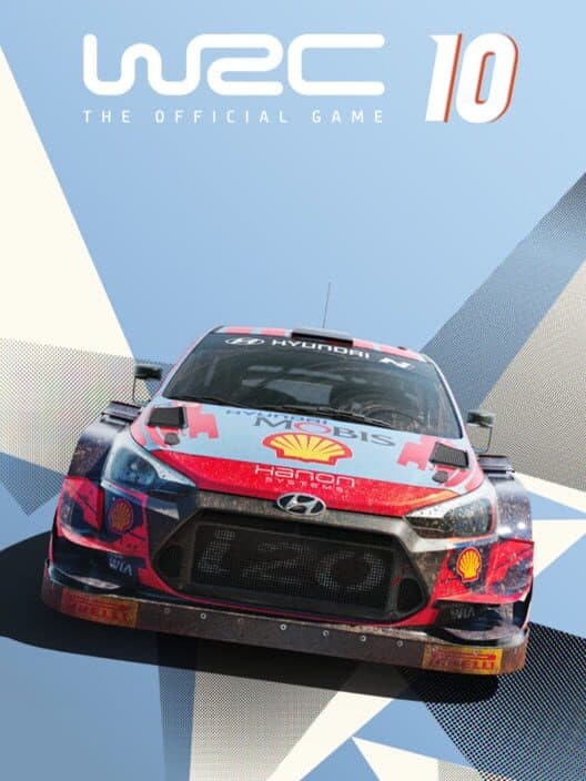 WRC 10 cover art
