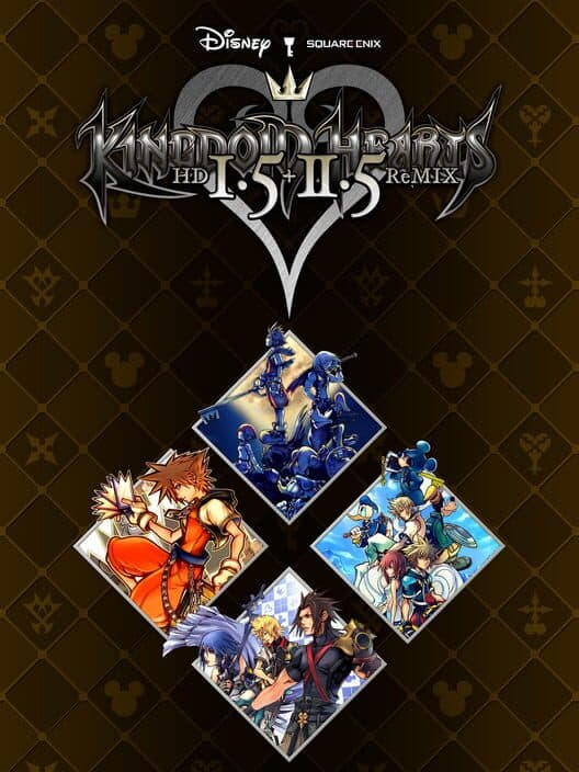 Kingdom Hearts HD 1.5 + 2.5 Remix cover art