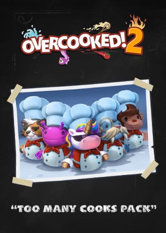 Overcooked! 2: Too Many Cooks Pack cover art