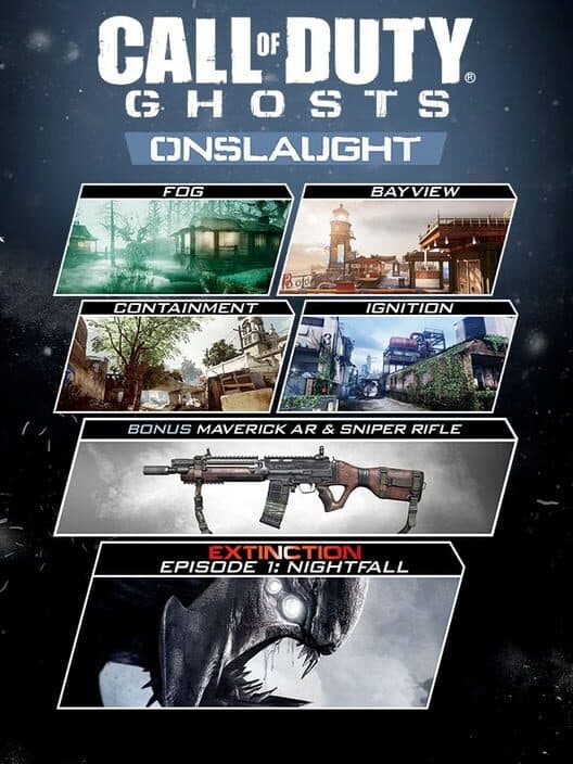 Call of Duty: Ghosts - Onslaught cover art