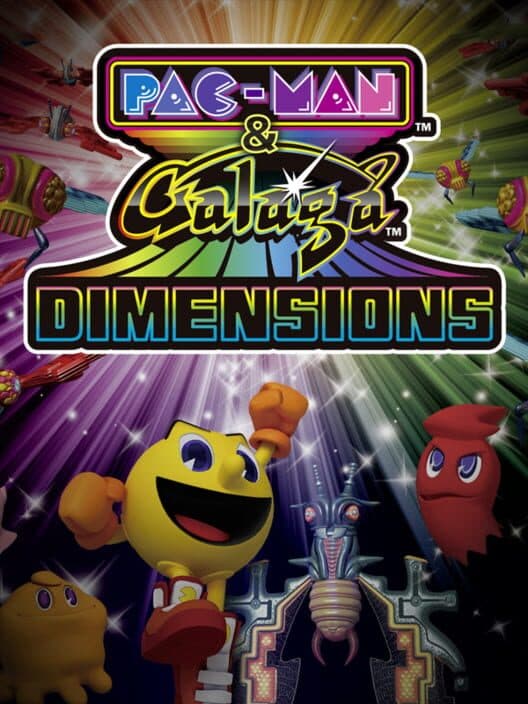 Pac-Man & Galaga Dimensions cover art