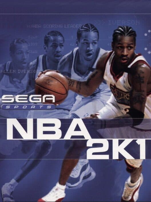NBA 2K1 cover art
