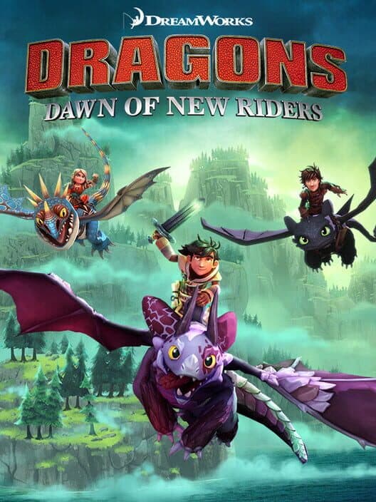 DreamWorks Dragons: Dawn of New Riders cover art