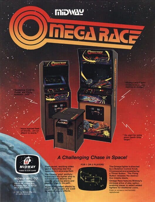 Omega Race cover art